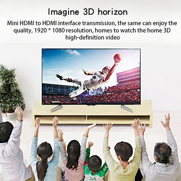 Répartiteur HDMI V1.4 1x2 pour Gaming Full HD 1080P