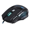 Souris de jeu filaire 5000 DPI avec 7 boutons pour PC