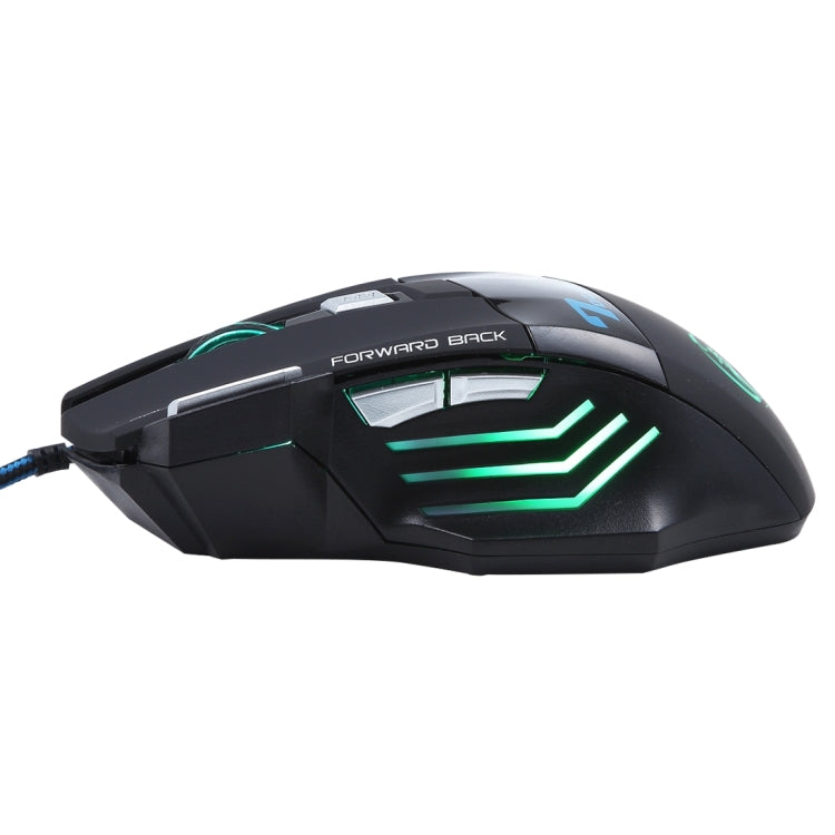 Souris de jeu filaire 5000 DPI avec 7 boutons pour PC