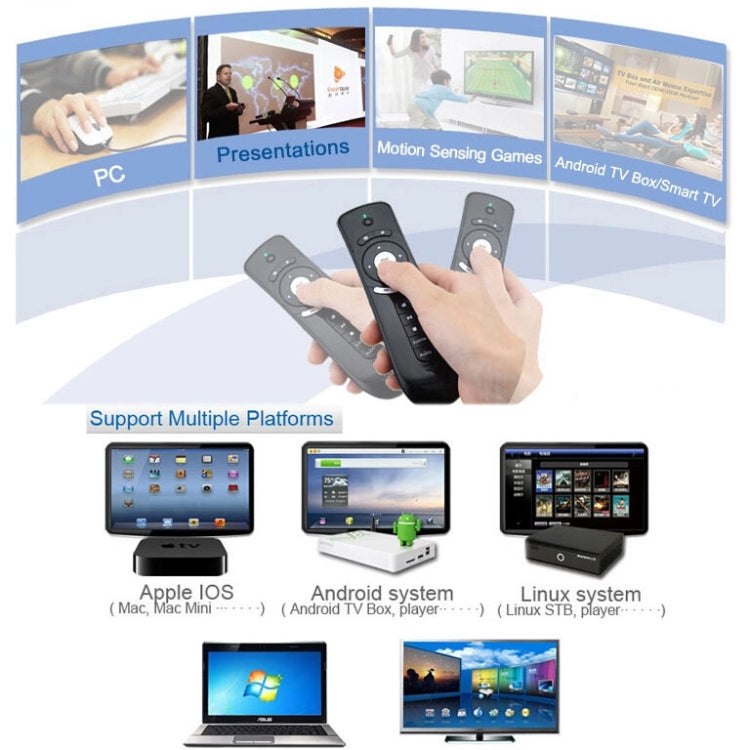 Télécommande Gyroscope T2 3D pour PC et Android -