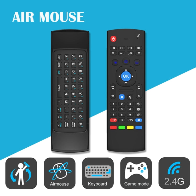 MX3 Air Mouse: Wireless Keyboard for PC and Android TV