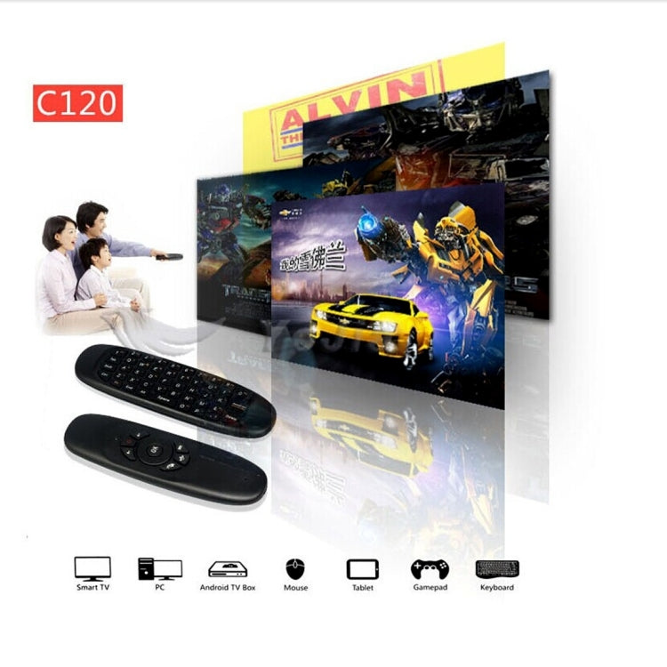Fly Air Mouse C120 T10: Wireless Keyboard for PC and Android