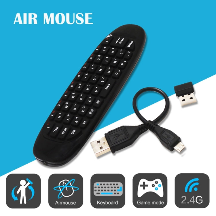 Fly Air Mouse C120 T10: Wireless Keyboard for PC and Android
