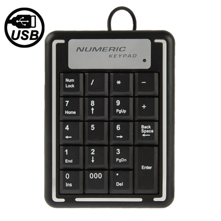 Clavier numérique USB non synchrone pour ordinateur portable avec 19 touches, 19 Keys