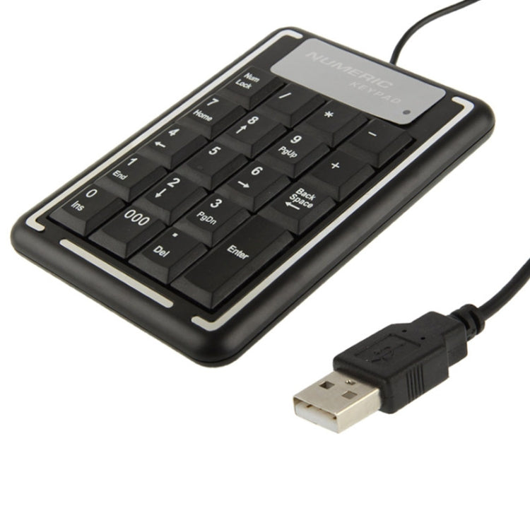 Clavier numérique USB non synchrone pour ordinateur portable avec 19 touches, 19 Keys