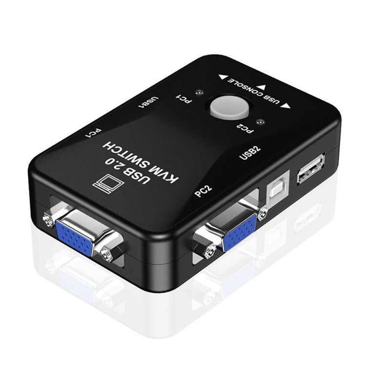 KVM-21UA : Switch KVM USB 2 Ports pour PC et Moniteurs