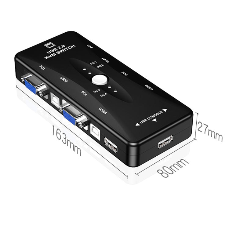 Commutateur KVM 4 Ports USB pour PC Gaming Performant
