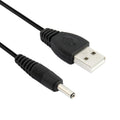Câble USB vers DC 3,5 x 1,35 mm pour PC Gaming 1,2 m