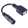 Câble d'alimentation USB pour PC - 5,5 x 2,1 mm, 15 cm