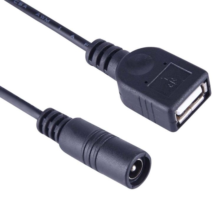 Câble d'alimentation USB pour PC - 5,5 x 2,1 mm, 15 cm