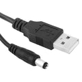 Câble d'alimentation USB DC 5,5 x 2,1 mm pour gaming 1m