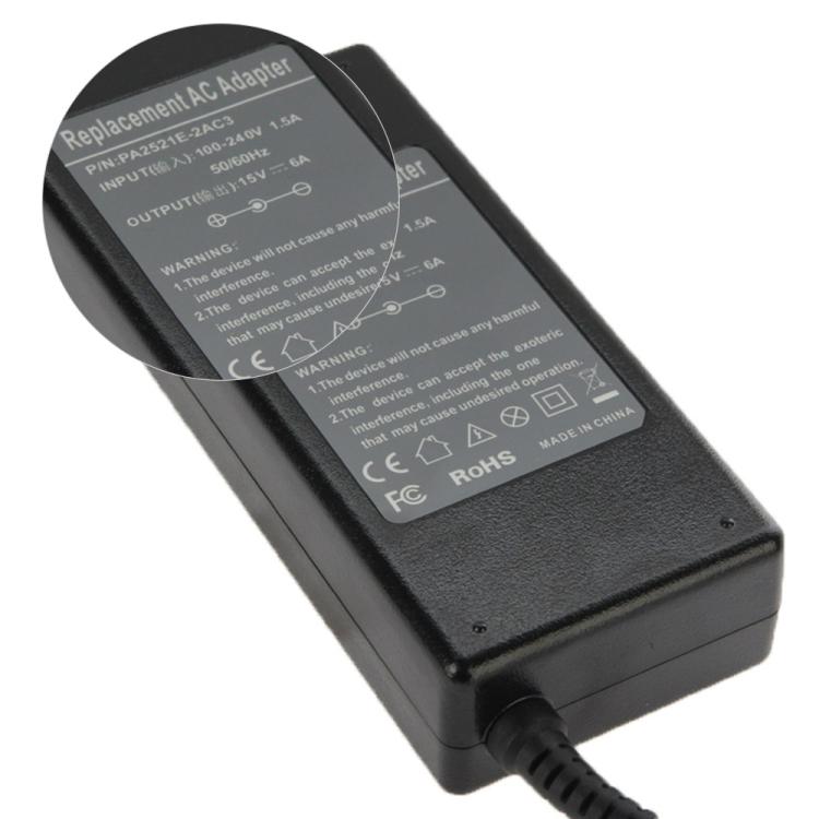 15V 6A AC Adapter for Toshiba Laptop