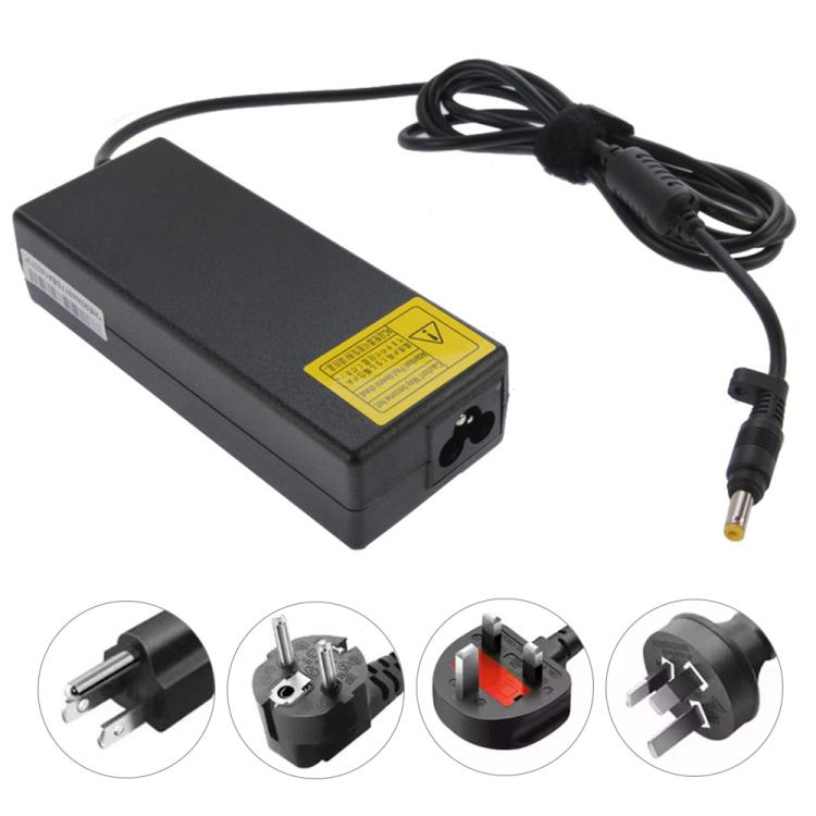 Adaptateur secteur 19 V 4,74 A pour ordinateur portable HP, pointes de sortie : 4,8 mm x 1,7 mm, 19V 4.74A