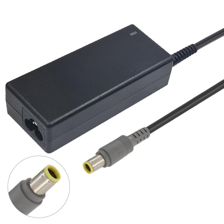 Adaptateur secteur 20 V 3,25 A pour ordinateur portable IBM/Lenovo, pointes de sortie : 7,9 mm x 5,5 mm., 3.25A