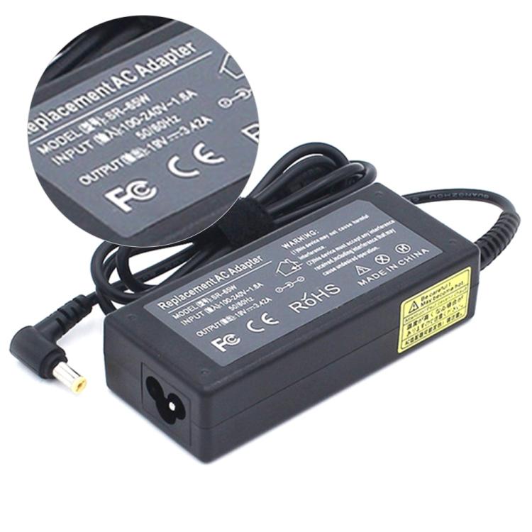 Adaptateur secteur 19V 3,42A pour PC portable Gateway