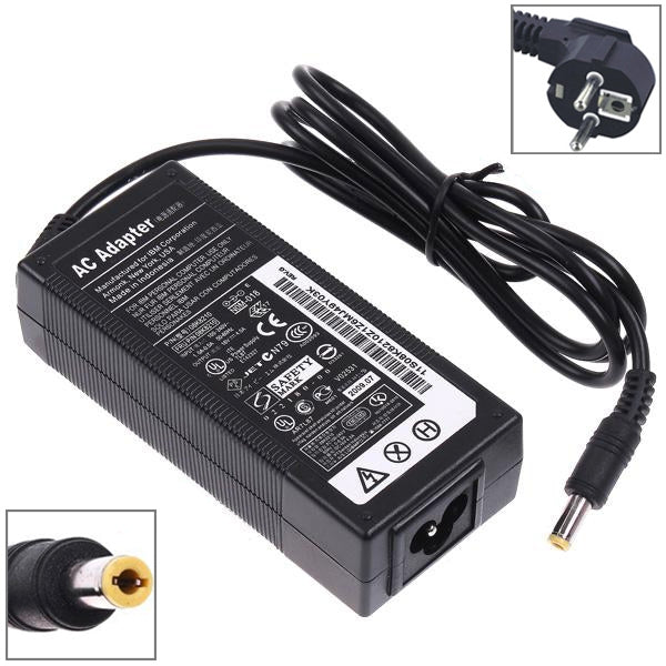 Adaptateur secteur prise UE 19 V 4,74 A 90 W pour ordinateur portable Lenovo, embouts de sortie : 5,5 x 2,5 mm, EU Plug, AU Plug, US Plug, UK Plug