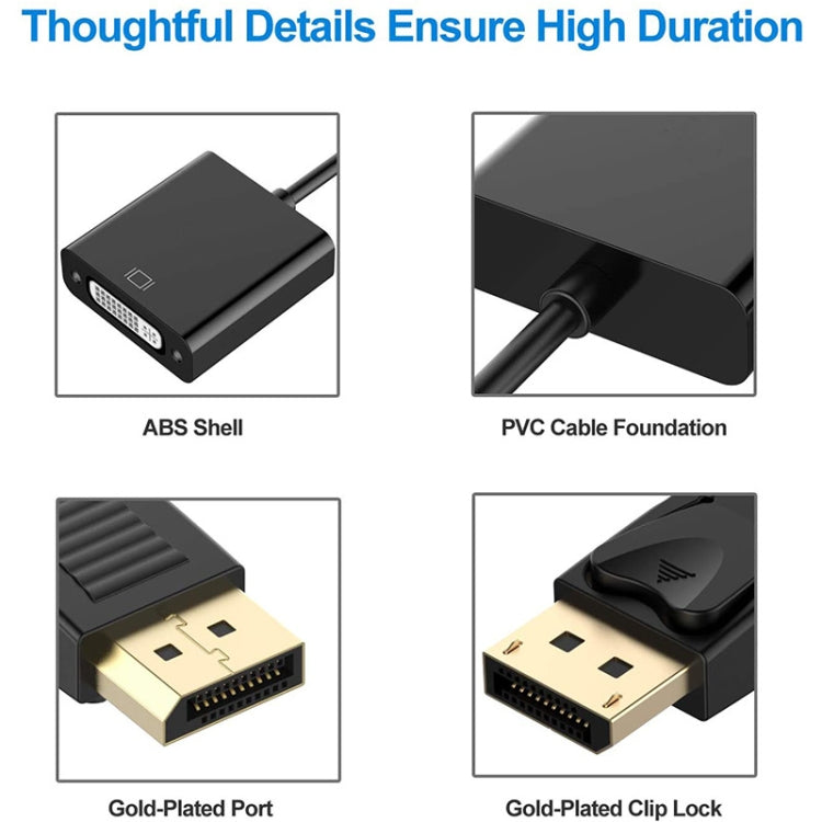 DisplayPort to DVI 24+5 Adapter for Gaming PC 12 cm