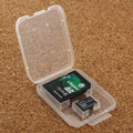 Boîte de rangement plastique pour cartes SD et Micro SD -