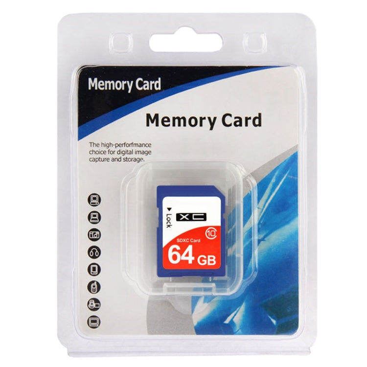 Carte mémoire SDHC 64 Go haute vitesse pour photo et gaming