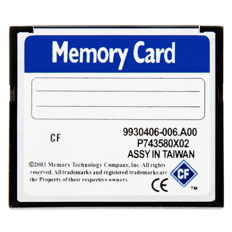 Carte Mémoire Compact Flash 1GB à 4GB pour PC Gaming