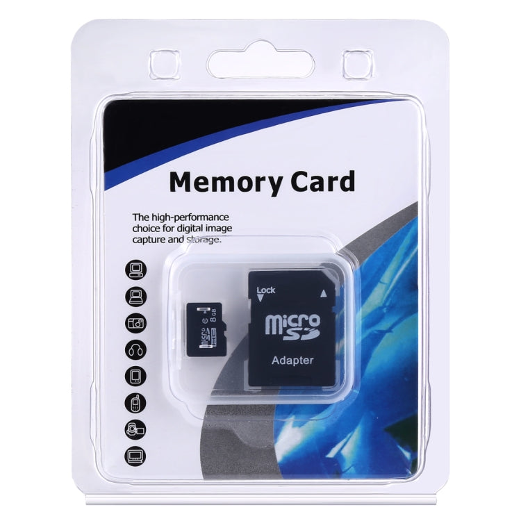Carte Mémoire Micro SD 8 Go Classe 10 - Accessoire Gaming