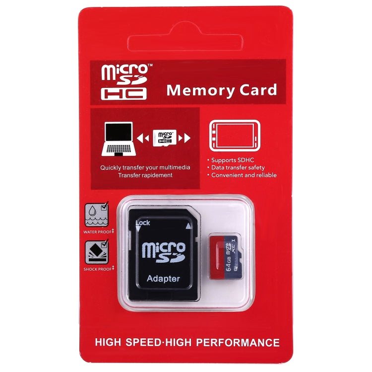 64GB High Speed Class 10 TF/Micro SDHC UHS-1(U1) Memory Card, Write: 15MB/s, Read: 30MB/s (100% Real Capacity)., 64GB