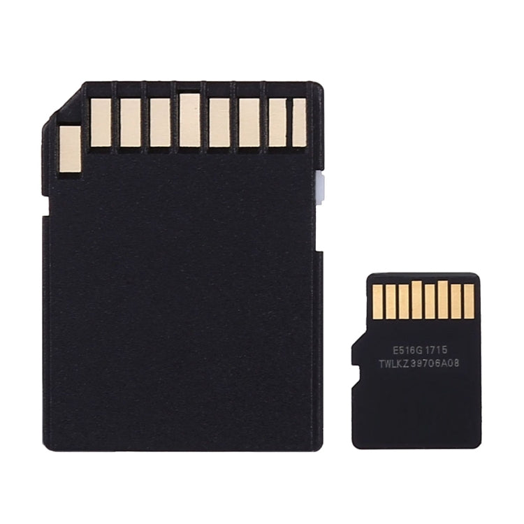 Carte mémoire 16 Go haute vitesse Classe 10 TF/Micro SDHC UHS-1(U1), écriture : 15 Mo/s, lecture : 30 Mo/s (capacité réelle 100 %)., 16GB
