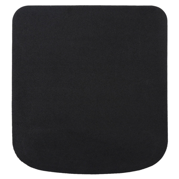 Gaming mouse pad with fabric wrist rest