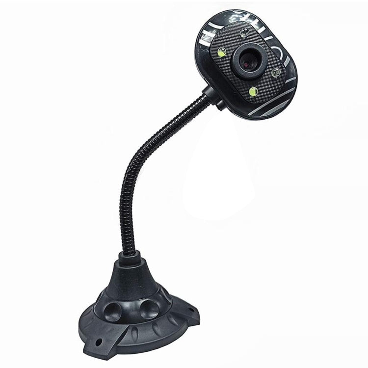 Webcam PC 5MP USB 2.0 avec micro et LED pour gaming