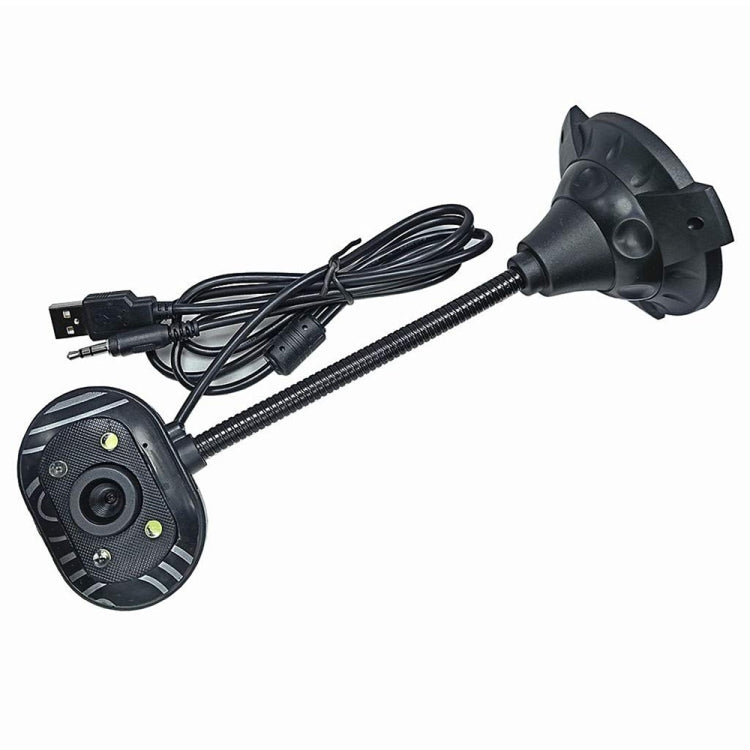 Webcam PC 5MP USB 2.0 avec micro et LED pour gaming