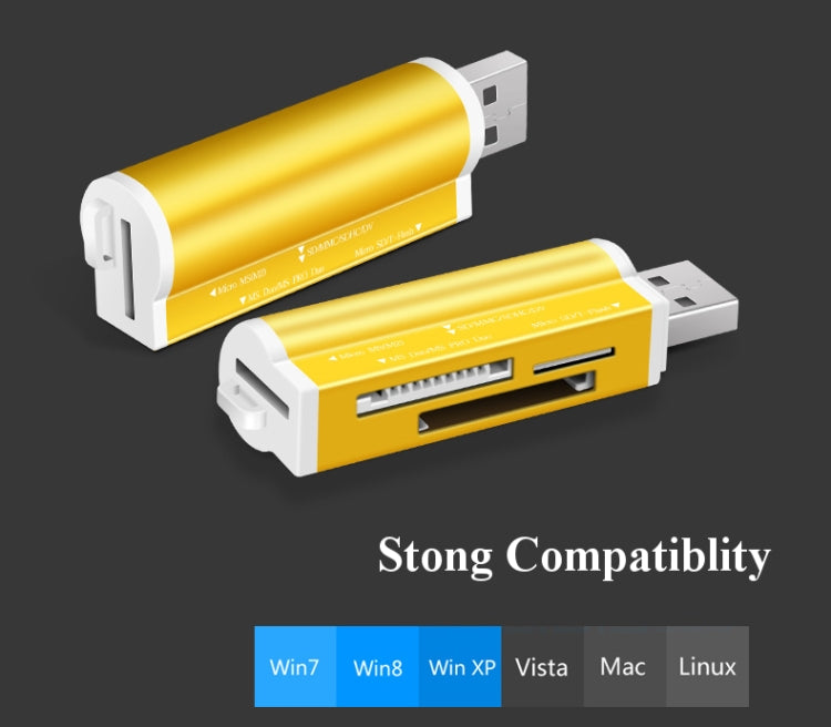 USB 2.0 Memory Card Reader for PC and Gaming - 2