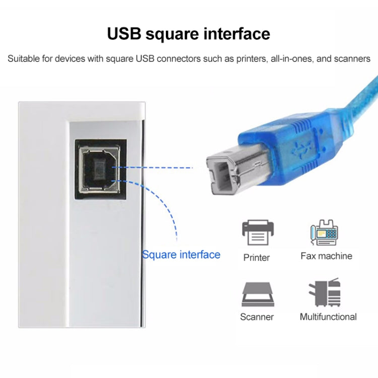 Câble USB 2.0 d'extension pour imprimante - 1,8 m