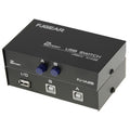 2-Port USB Switch for PC Gaming Accessories