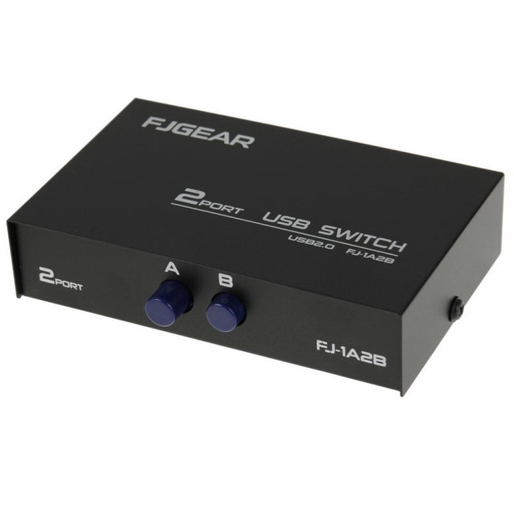 2-Port USB Switch for PC Gaming Accessories