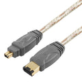 6 Pin to 4 Pin FireWire PC Cable - 5m