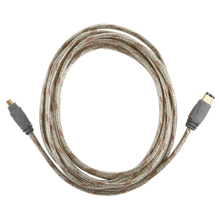 6 Pin to 4 Pin FireWire PC Cable - 5m