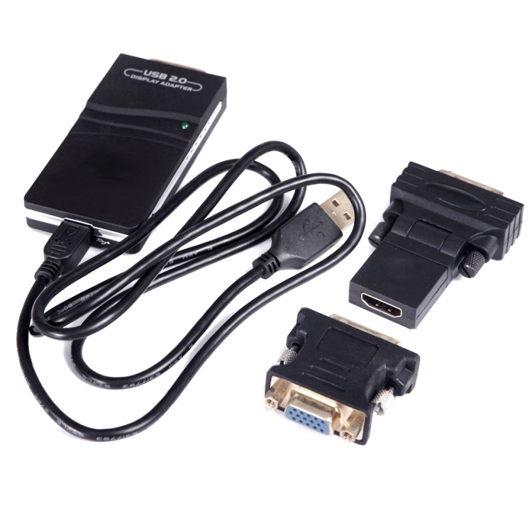 USB 2.0 to HDMI, VGA, DVI Adapter for Gaming PC