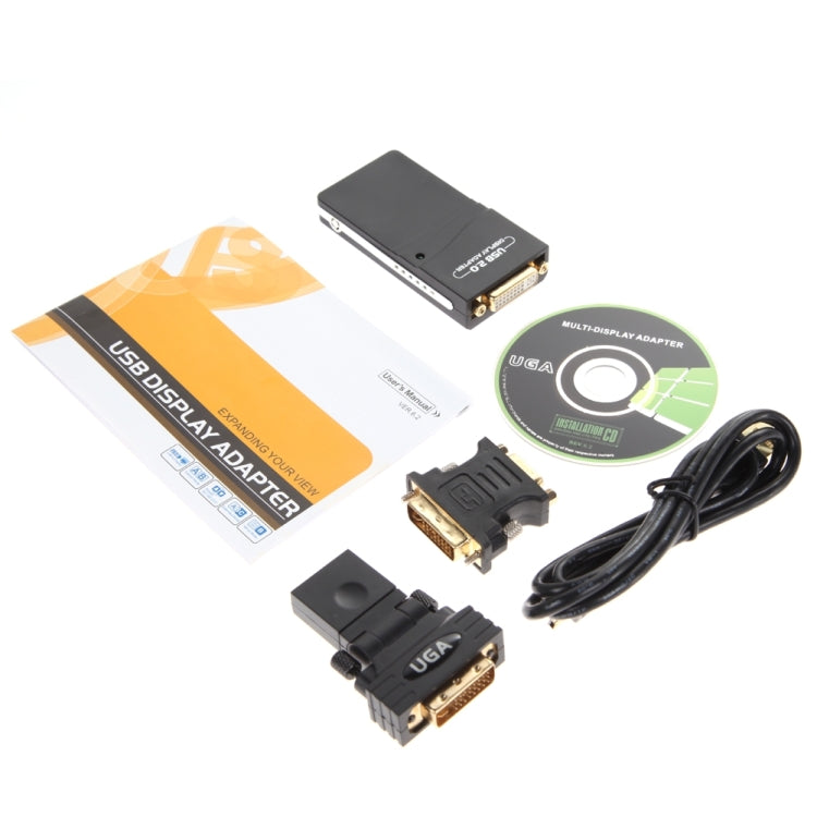 USB 2.0 to HDMI, VGA, DVI Adapter for Gaming PC