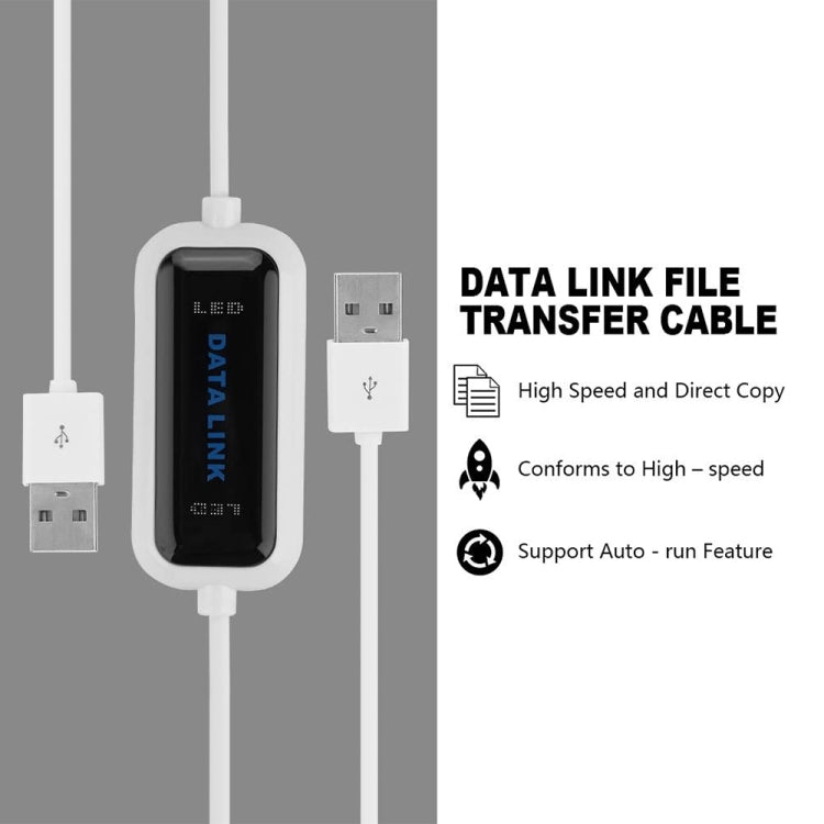 High-speed USB 2.0 cable for PC data sharing