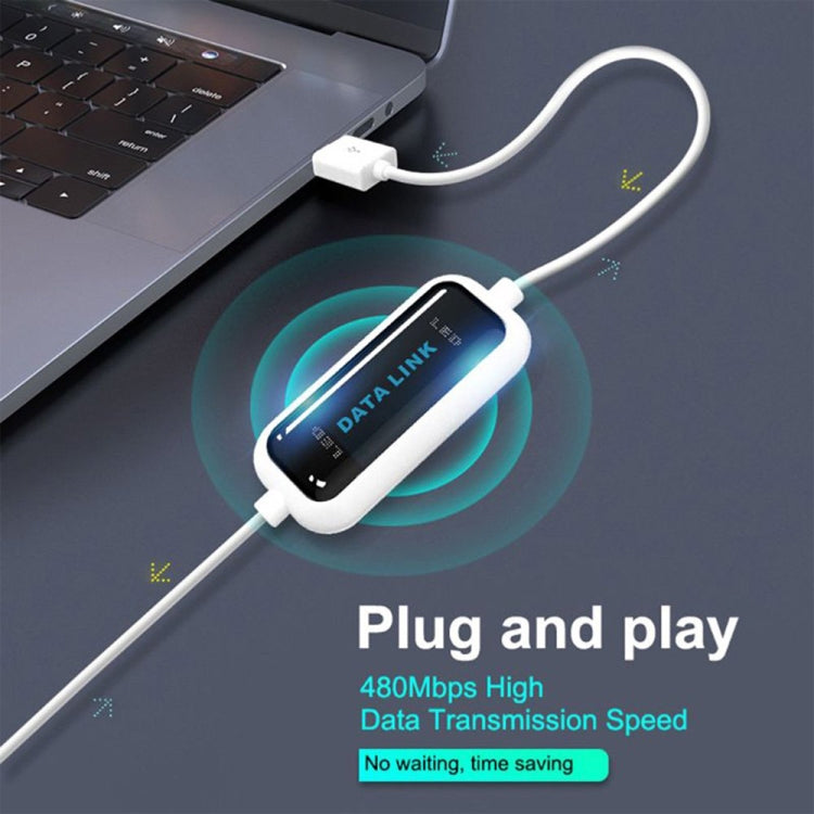 High-speed USB 2.0 cable for PC data sharing