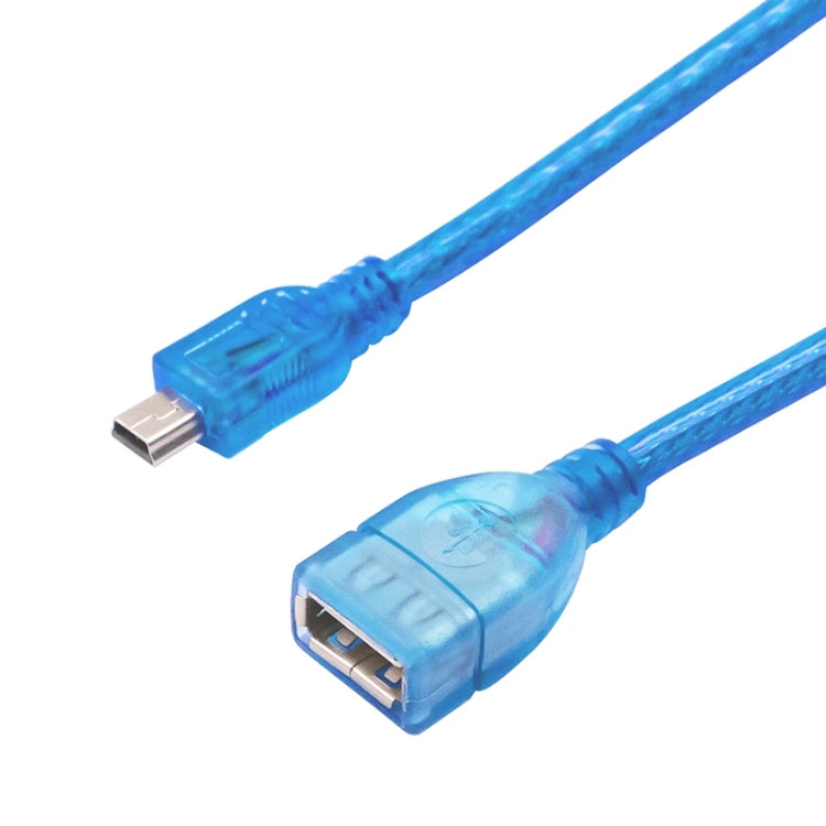 Câble adaptateur mini USB 5 broches OTG pour PC - 22 cm