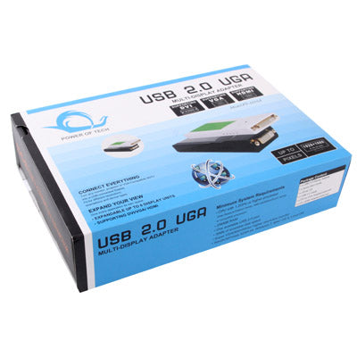 Adaptateur USB 2.0 vers DVI/VGA/HDMI pour PC Gaming HD