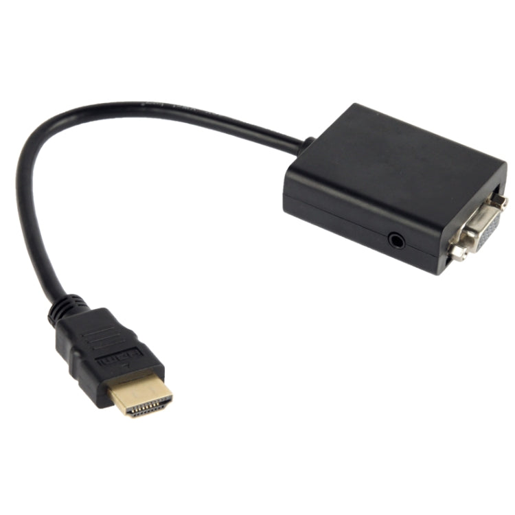 Câble HDMI vers VGA Full HD 1080P avec audio 3,5 mm