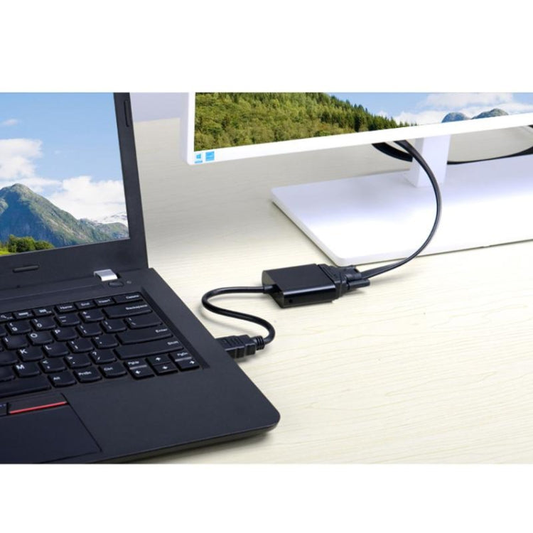 Câble HDMI vers VGA Full HD 1080P avec audio 3,5 mm