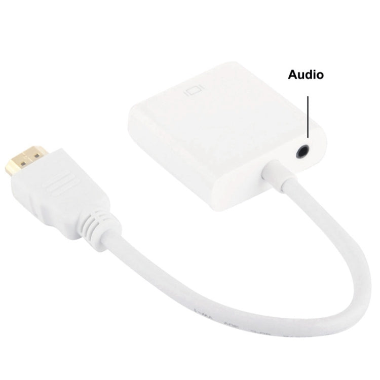 Adaptateur HDMI vers VGA 24 cm Full HD pour PC et multimédia