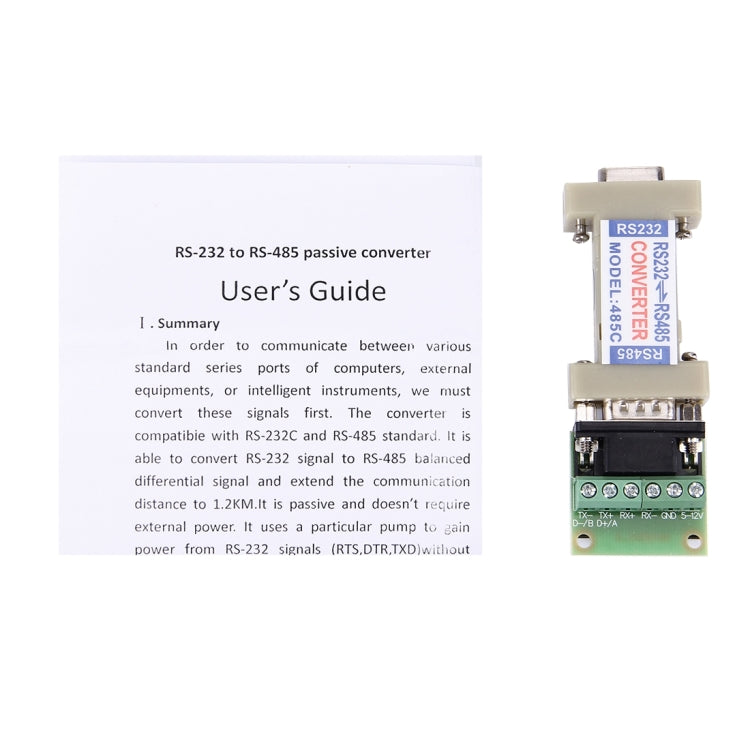 PC Accessory: High-Performance RS232 to RS485 Converter