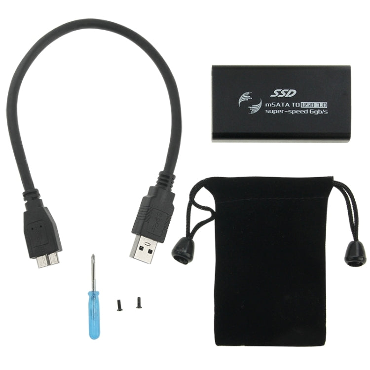 Disque SSD mSATA 6 Go/s vers boîtier de disque dur USB 3.0