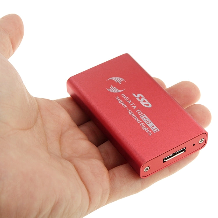 Disque SSD mSATA 6 Go/s vers boîtier de disque dur USB 3.0