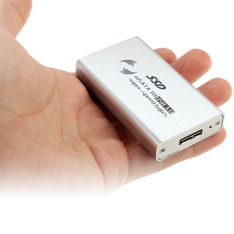 Disque SSD mSATA 6 Go/s vers boîtier de disque dur USB 3.0