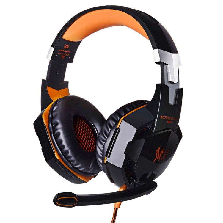 EACH G2000 Gaming Headset with LED Mic for PC 2.2m